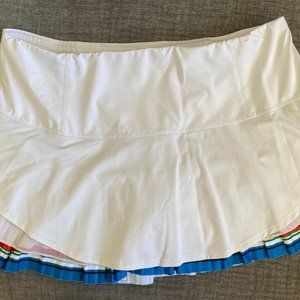 White Lucky in Love skirt size L